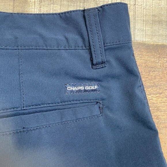Men's Navy Chaps Flat Front Shorts size 42 - Picture 5 of 5